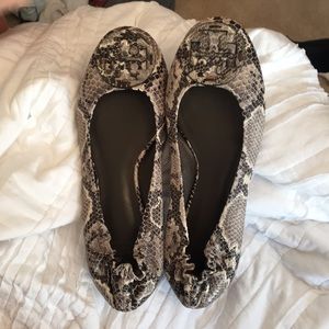 Tory Burch Snakeskin flats